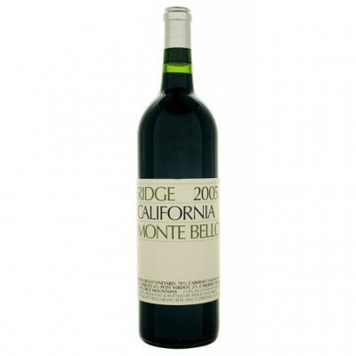 RIDGE MONTE BELLO CABERNET 2005