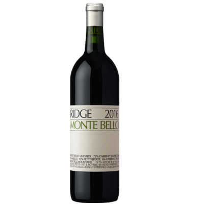 RIDGE MONTE BELLO CABERNET 2016